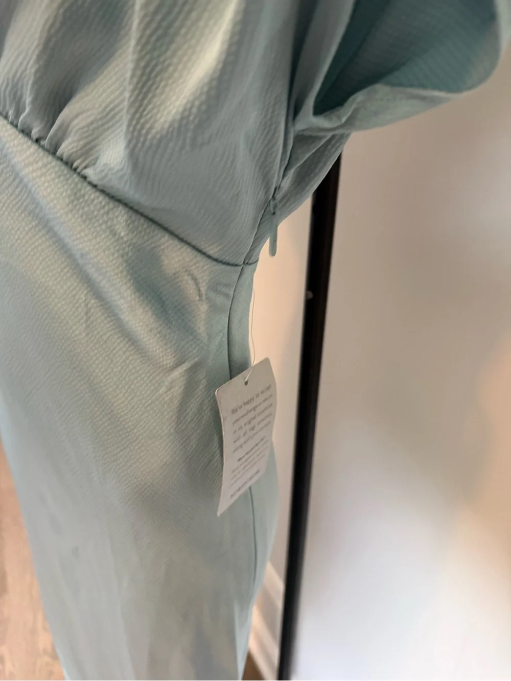 Adelyn Rae Light Blue Textured Dress - Picture 7 of 10